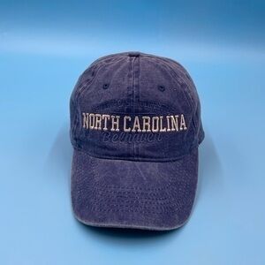 Vintage  North Carolina Embroidered Denim Hat